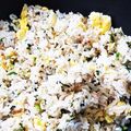 ソネチコ's cooksnap of when they made ちりめんじゃこ沢山！チャーハン♪.