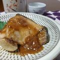 ダイナマイト漆黒's cooksnap of when they made 鰤の梅干しとポン酢の照り焼き.