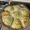 キュリ☆'s cooksnap of when they made ”ふかふか”きんぴらゴボウの蒸しパン.
