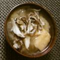めなよ's cooksnap of when they made きのこの香りを楽しむお味噌汁.
