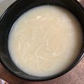 はらぺこまさる's cooksnap of when they made 即席：簡単：大根のつまの味噌汁.