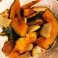 こうきとだいきママ's cooksnap of when they made 簡単おつまみ☆カボチャのオリーブ油焼き.