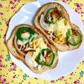 ふたごゆき's cooksnap of when they made ツナコーンピザトースト♪.