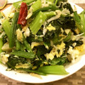 よし坊's cooksnap of when they made ほうれん草のしらす卵とじ.