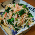 sayukipun's cooksnap of when they made やみつき☆もやしとほうれん草のナムル☆.