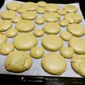 クック39HH28☆'s cooksnap of when they made 簡単♪抹茶マカロン.