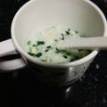 curisupin's cooksnap of when they made 離乳食☆チキンとほうれん草のミルクおじや.