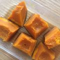 まままりこ＊'s cooksnap of when they made レンジで簡単ホクホク☆かぼちゃの煮物.