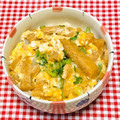 tokotann's cooksnap of when they made 油あげでカツ丼風.