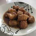 ゆ〜ゆ〜's cooksnap of when they made 【副菜】肉巻き高野豆腐の照り煮.