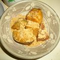 白いぐれーぷ's cooksnap of when they made さつま芋にはきなこ味☝簡単おやつデザート.