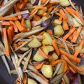 まん！'s cooksnap of when they made うちの常備菜♪さつまいも入きんぴらごぼう.