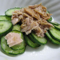 ちばたま's cooksnap of when they made 簡単きゅうりとツナ缶の和え物.