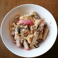 クックK711207's cooksnap of when they made かまぼことごぼうの卵とじ丼.