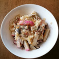 クックK711207's cooksnap of when they made かまぼことごぼうの卵とじ丼.