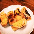 かずたくmama's cooksnap of when they made じゃがいもとキムチで油揚げ巾着☆.