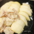 はづきCP's cooksnap of when they made 簡単おでんの素で聖護院大根と豚肉の煮物.