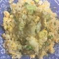 ちゃぎー's cooksnap of when they made 冷やご飯でパラパラの鮭フレークチャーハン.