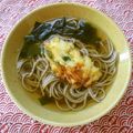 花時計咲いた's cooksnap of when they made サクサク食感！立ち食い蕎麦屋の天婦羅そば.