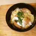 花時計咲いた's cooksnap of when they made ヒレカツ丼.