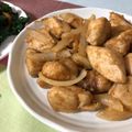 kuri_chi's cooksnap of when they made ナンプラーと味噌で、鶏むね肉の炒めもの.