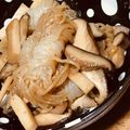 sakicho♡'s cooksnap of when they made きのこと白滝の甘辛炒め.