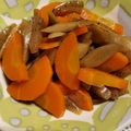 クックIYV7XA☆'s cooksnap of when they made 自然栽培 魁白肌ゴボウの煮しめ.