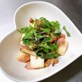 K0A9O0R8U♪'s cooksnap of when they made はんぺんとベーコン・きのこのバター焼き.