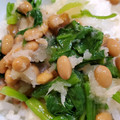rika0827's cooksnap of when they made 納豆とおろしほうれん草.