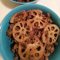 つよまり's cooksnap of when they made ご飯がススム☆レンコンと豚肉の炒り煮.