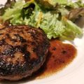 KANA206sw's cooksnap of when they made ハンバーグ✿バター醤油ソース.