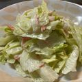 ★なみ☆'s cooksnap of when they made 子供大好き！レタスとカニカマのマヨサラダ.