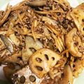 クックOZNA86☆'s cooksnap of when they made 簡単10分♡蓮根のカレーそぼろあんかけ.