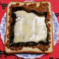 こげ岡's cooksnap of when they made 納豆海苔マヨチーズトースト.