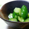 ピンクのたまご's cooksnap of when they made 簡単絶品★きゅうりの漬物.