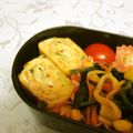 龍青空ママ's cooksnap of when they made ふんわり♪なめたけの卵焼き.