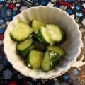 ☆hikonyan☆'s cooksnap of when they made きゅうり塩麹和え.