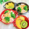 ☆のんのんの～ん☆'s cooksnap of when they made ✿❀海老とブロッコリーのパスタ❀✿.