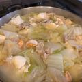 胃袋は無限大's cooksnap of when they made ■糖質制限■豚肉えび白菜豆腐簡単スープ鍋.
