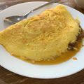 ひとと糀's cooksnap of when they made 牛そぼろオムレツ.