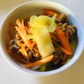 azbjbn's cooksnap of when they made 漬物と納豆が合う☆白菜の漬物 納豆♡.