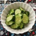 ☆hikonyan☆'s cooksnap of when they made きゅうりのワサビ漬け.