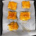ピロスキー's cooksnap of when they made 市販のパイシートで簡単チョコパイ♡.
