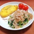 Newチヨコっと♪'s cooksnap of when they made 小松菜とじゃこのカルシウム満点☆おひたし.
