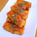 yumi＊kon's cooksnap of when they made ☆厚揚げと豚バラの旨ダレ焼き☆.