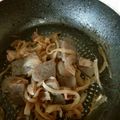 流岡薫's cooksnap of when they made No2234こんにゃくベーコンネギ煮付け.