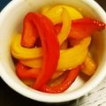 ばんぷ☆'s cooksnap of when they made お弁当に簡単オリーブ油でパプリカ炒め.