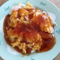 りくいと's cooksnap of when they made 簡単あんかけたまご白菜.