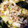 クックJMXHYH☆'s cooksnap of when they made 高級和牛切り落とし白菜モヤシ炒め.