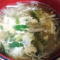 あかぷり's cooksnap of when they made ＊簡単＊ニラのかきたま汁＊.